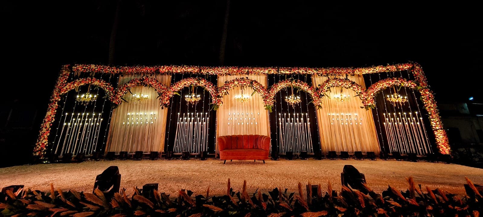 Reception hall panorama